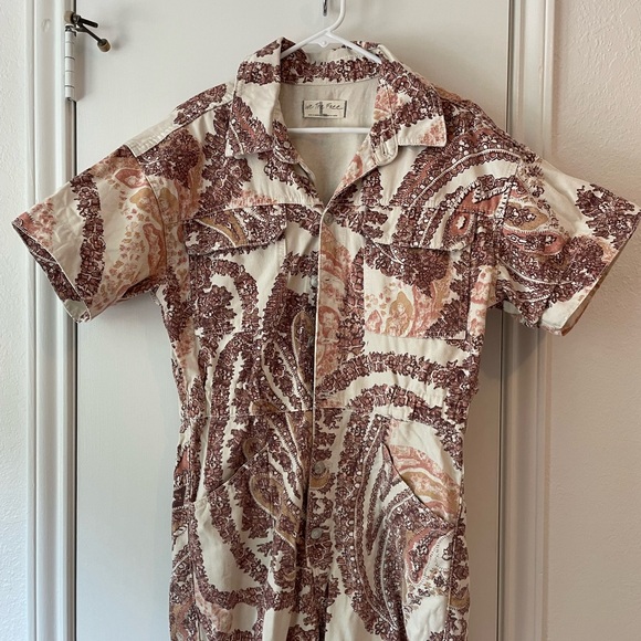 We The Free Marci Printed Coverall Free People - Picture 6 of 16